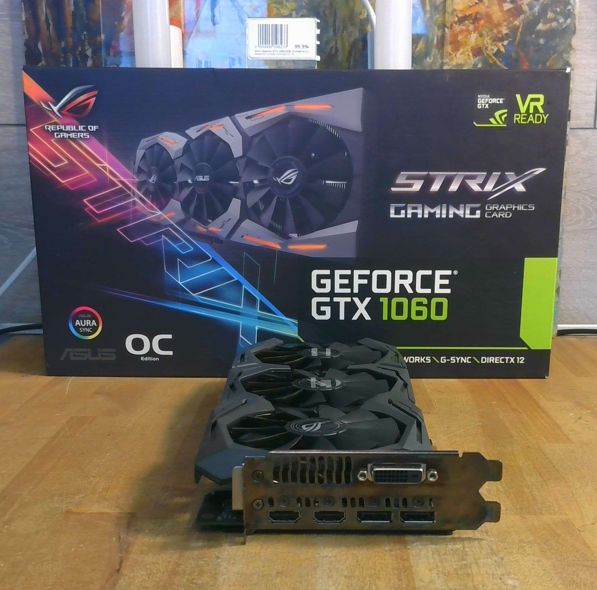 Strix GeForce GTX 1060 6GB Grafikkarte