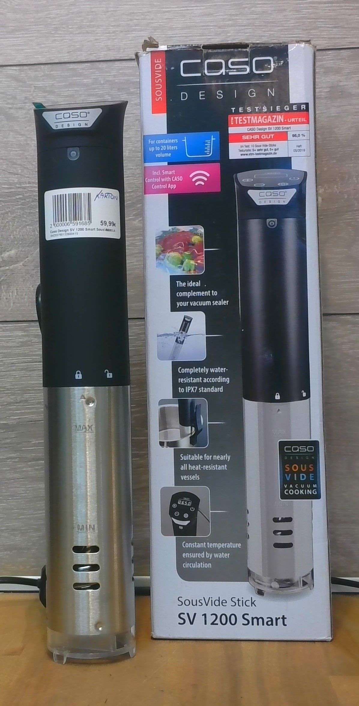 Caso Design SV 1200 Smart SousVide Stick