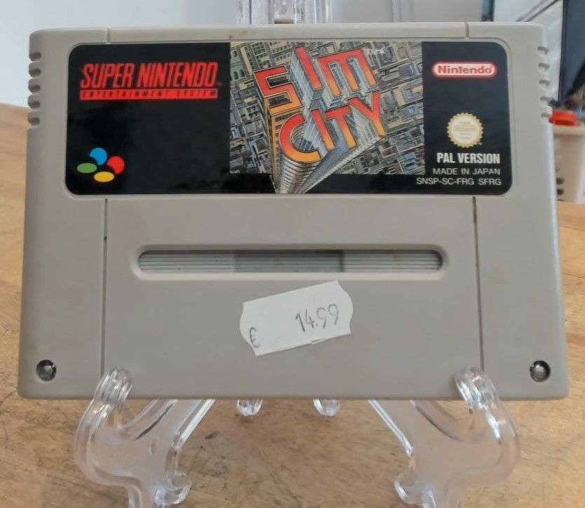 Super Nintendo "Sim City"